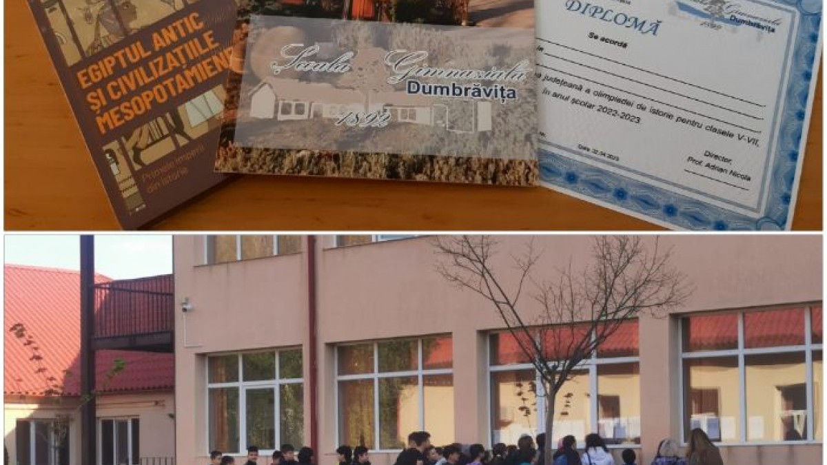 22.04.2023 - Olimpiada județeană de istorie pentru clasele V-VII