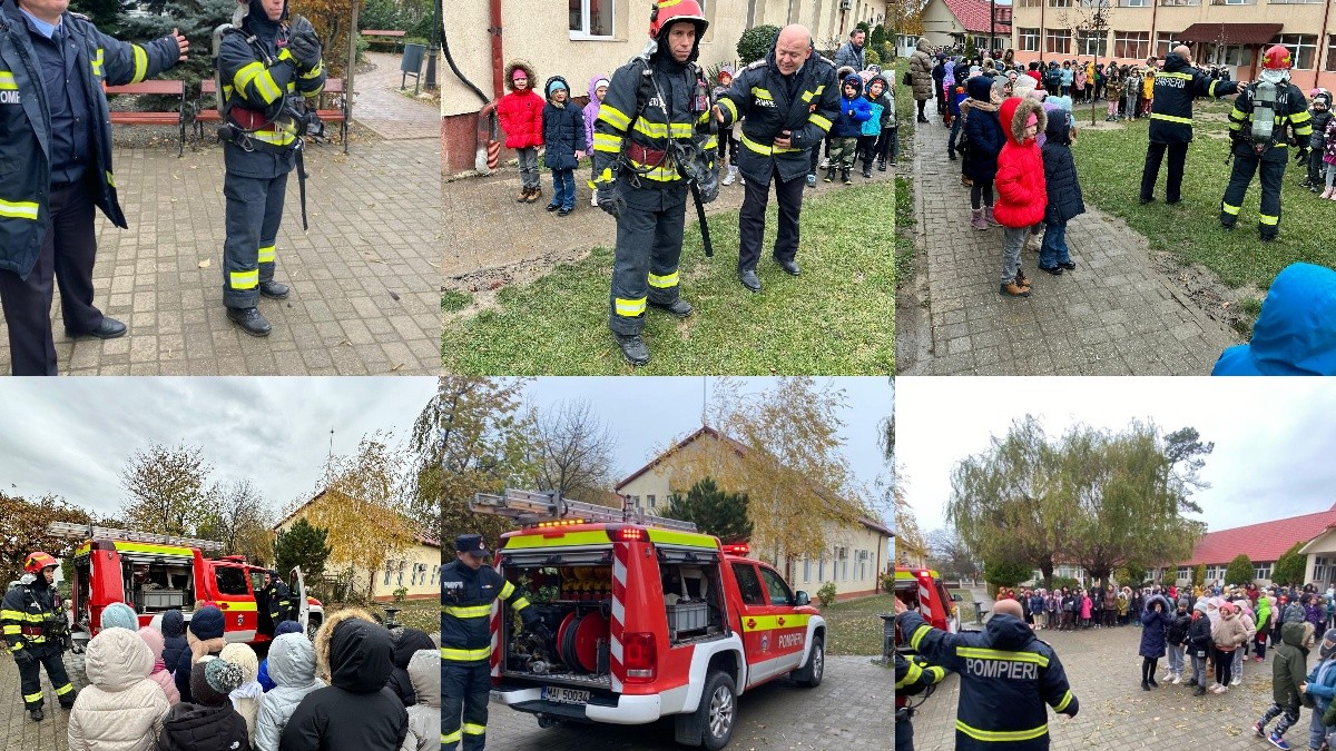 Exercițiu de evacuare în caz de cutremur