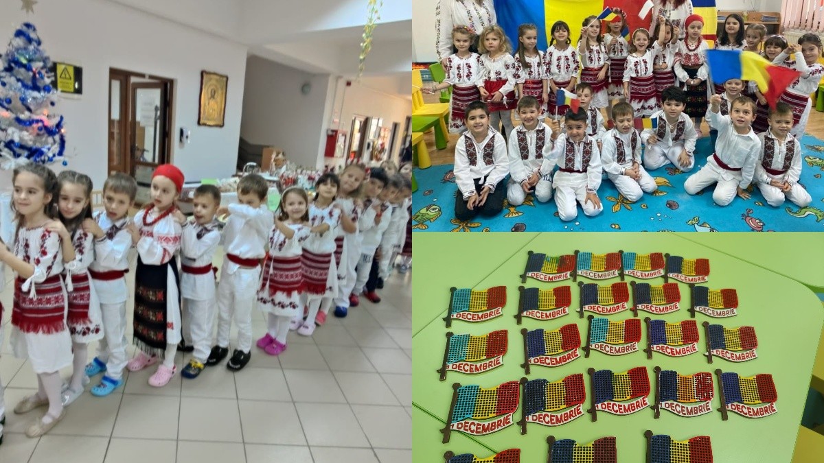 Ziua Națională a României sărbătorită la Grădinița PP Dumbrăvița