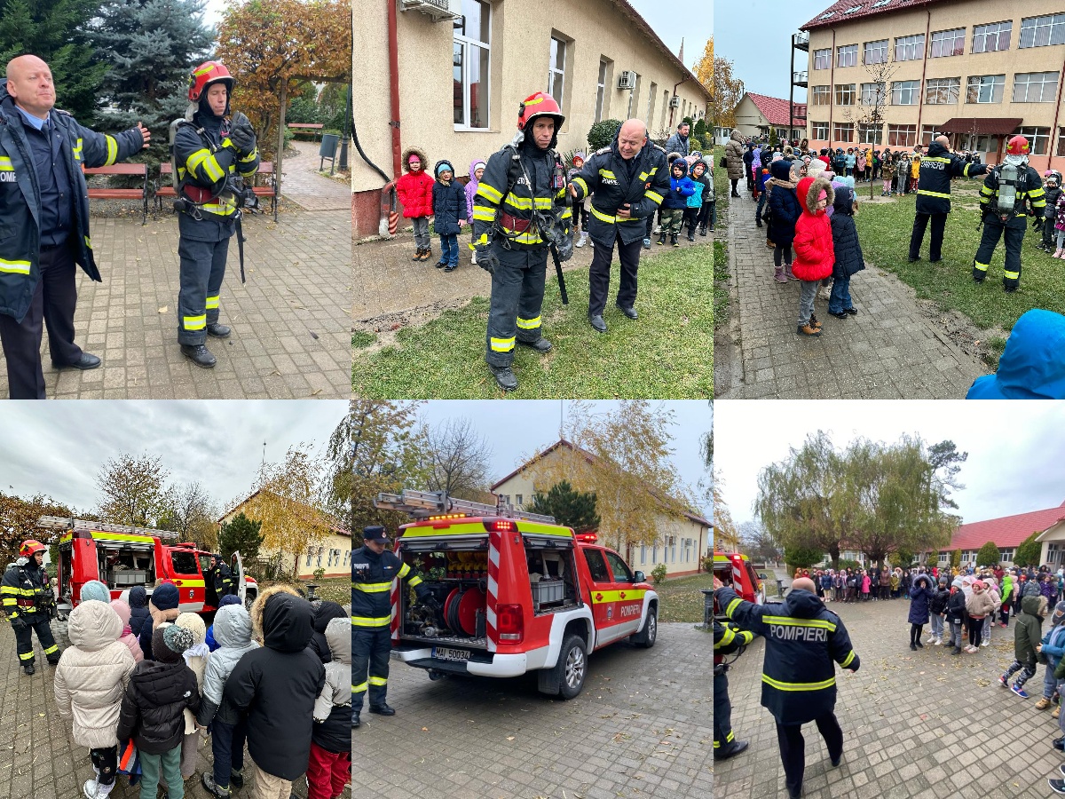 Exercițiu de evacuare în caz de cutremur