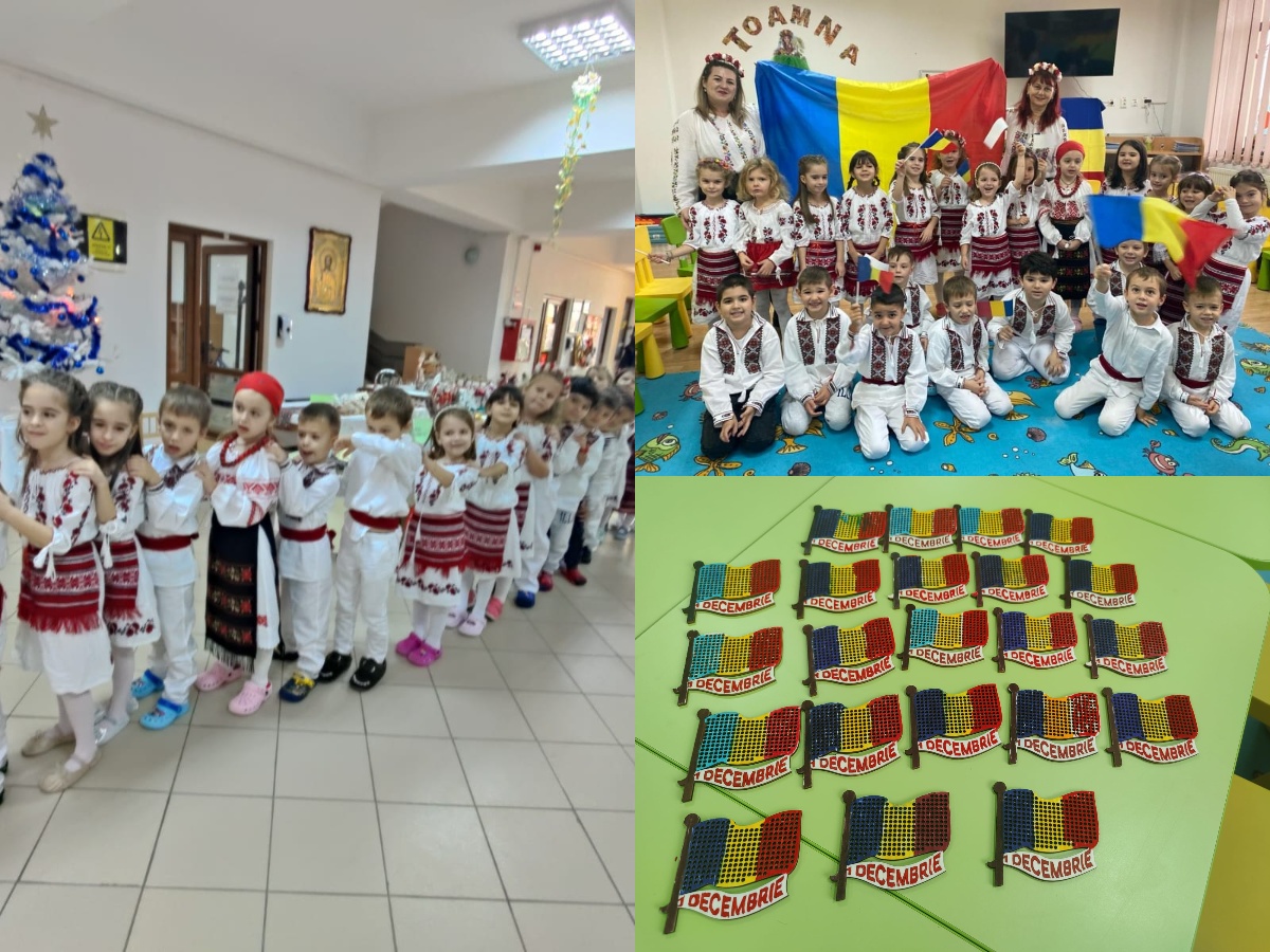 Ziua Națională a României sărbătorită la Grădinița PP Dumbrăvița