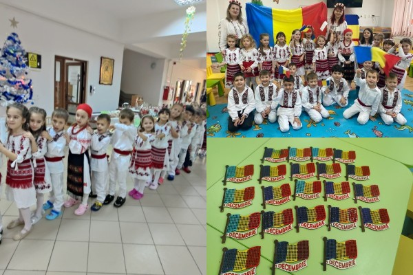 Ziua Națională a României sărbătorită la Grădinița PP Dumbrăvița